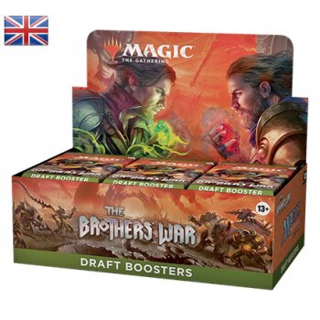 Magic: The Brothers War Draft Booster Display