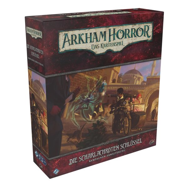 Arkham Horror Das Kartenspiel: Die scharlachroten Schlüssel (Kampagnen-Erweiterung)