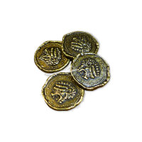 Knight Tales – Golden Metal Coins (50 Stück)
