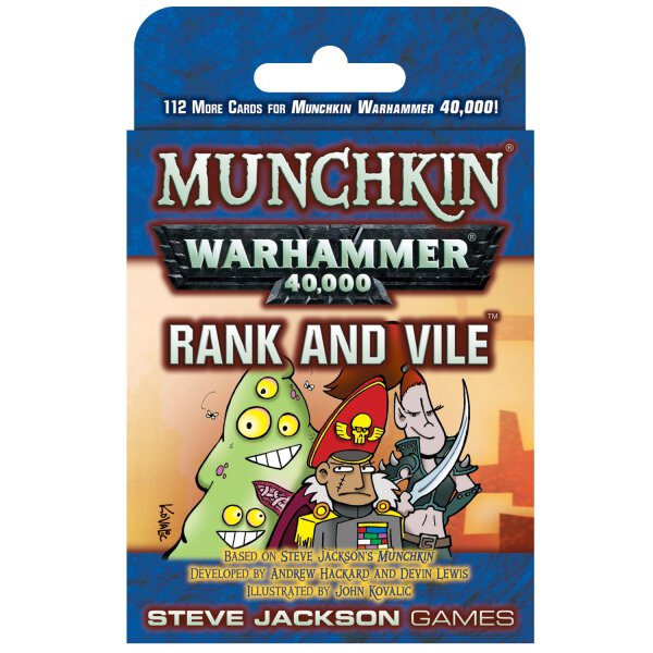 Munchkin Warhammer 40k Rank & Vile