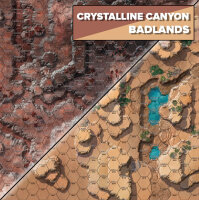 BattleTech Neoprene Battle Mat Alien Worlds Crystalline...