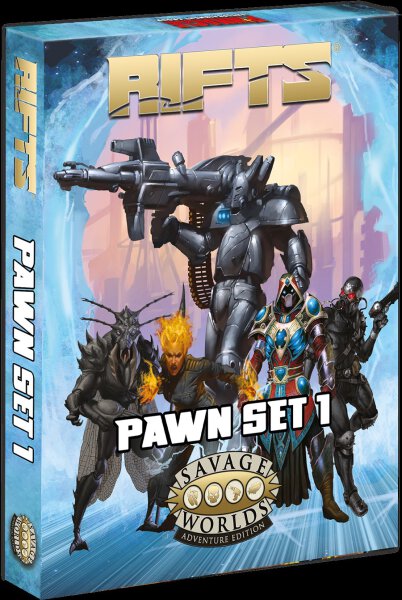 RIFTS Savage Worlds Pawns Boxed Set 1