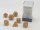 Glitter Polyhedral Gold/silver 7-Die Set