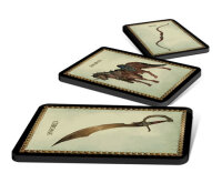 Forbidden Lands - The Bloodmarch Map & Cards Pack (RPG Accessory)