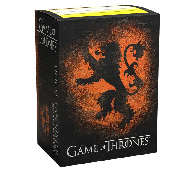 Dragon Shield:Classic Brushed Art: Game of Thrones - House Lannister (100)