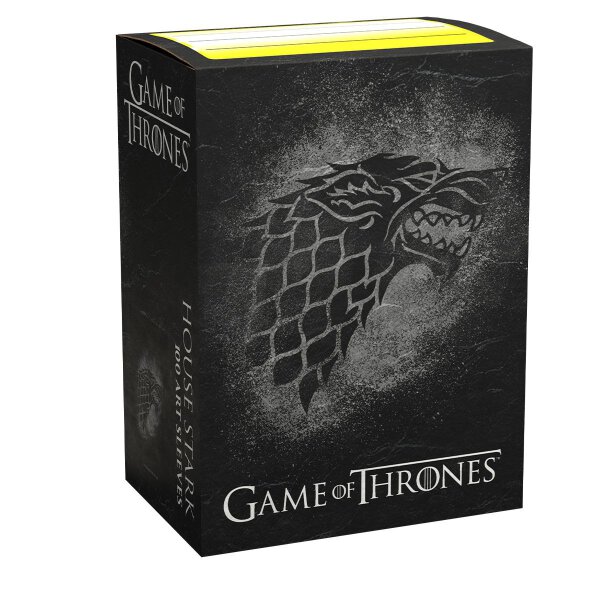 Dragon Shield:Classic Brushed Art: Game of Thrones - House Stark (100)