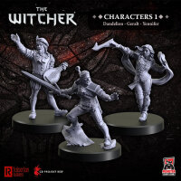 The Witcher RPG Characters 1 &ndash; Geralt Yennefer...