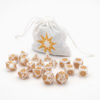 Dice Set Radiant Damage (18)