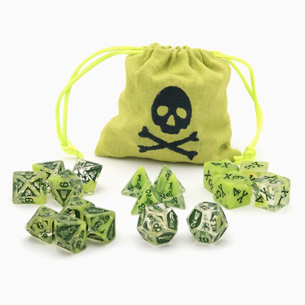 Dice Set Poison Damage (18)
