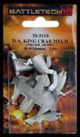 BattleTech Miniatures Dark Age King Crab Mech (TRO 3145) 