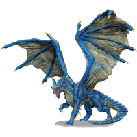 D&amp;D Icons of the Realms: Adult Blue Dragon Premium...