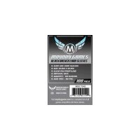 Euro Card Sleeve -Black Backed (Pack of 100) -59 MM X 92 MM
