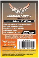 Yucatan Narrow Card Game Sleeves 54 X 80 MM (100 pack)