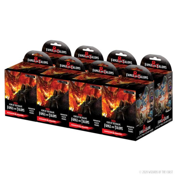 D&D Icons of the Realms: Fangs and Talons Booster Brick