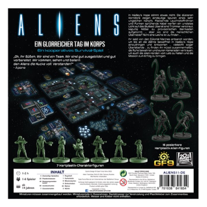 Aliens: Ein Glorreicher Tag im Korps - deutsch - 24Wichtel Onlineshop
