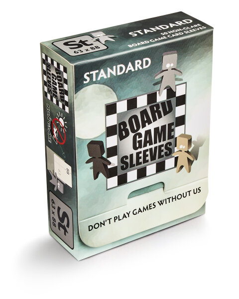 Board Game Sleeves: Standard &ndash; Non Glare (50)