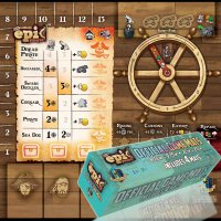 Tiny Epic Pirates Player Mat Sets 4 Pack