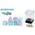 Aether Dice - Mintgenta (7 Dice Set)