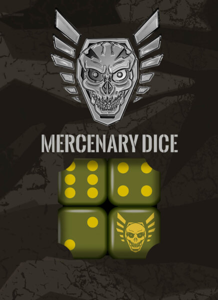 Traveller Mercenary Dice