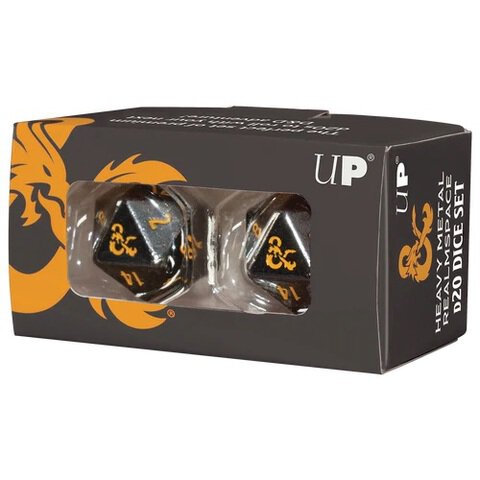 Heavy Metal Realmspace D20 Dice Set for Dungeons &amp; Dragons