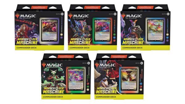 Magic: Marsch der Maschine - Commander-Deck