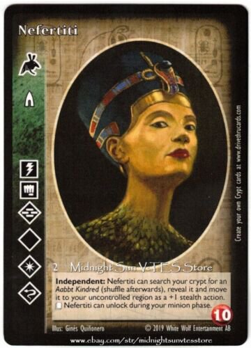 Vampire Eternal Struggle Promo 2019 Nefertiti
