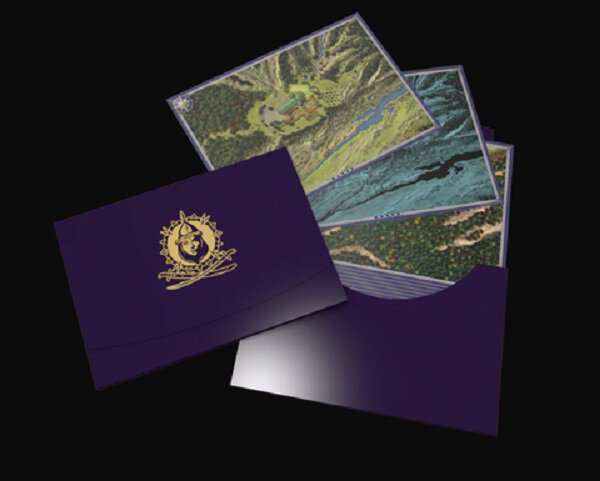 Jannasaras Kartentasche – Goldene und Silberne Mappe