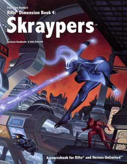 Rifts RPG Dimension Book 4 Scraypers