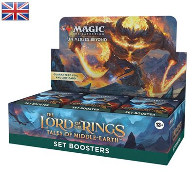 The Lord of the Rings: Tales of Middle-earth Set Booster Display