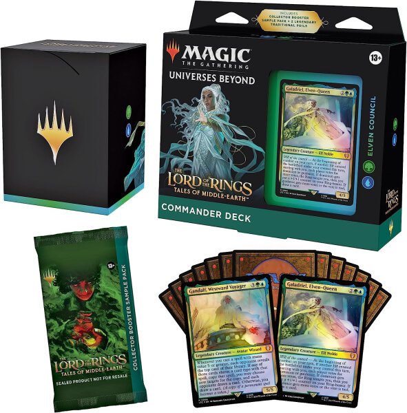 Magic: The Gathering The Lord of the Rings: Tales of Middle-earth Commander Deck 3 Galadriel