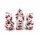 Blood Splatter RPG Dice Set (7)