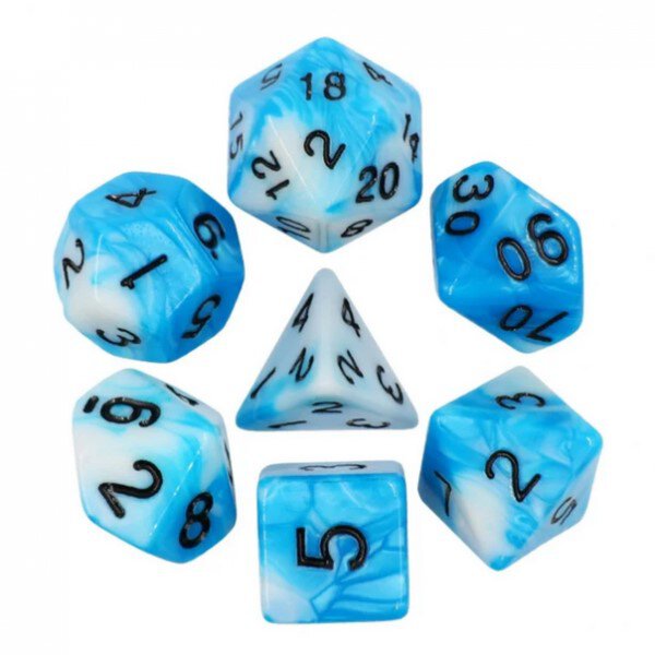 Cumulus Cloud RPG Dice Set (7)
