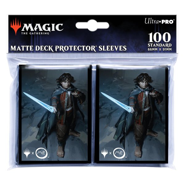 The Lord of the Rings: Tales of Middle-earth Frodo Standard Deck Protector Sleeves (100ct) for Magic: The Gathering