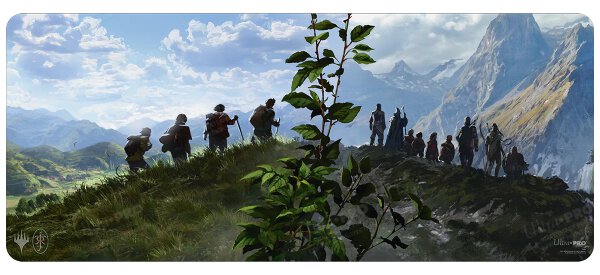 The Lord of the Rings: Tales of Middle-earth The Fellowship 6ft Table Playmat for Magic: The Gathering