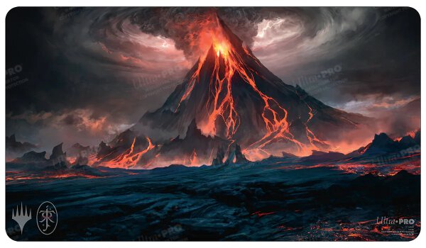The Lord of the Rings: Tales of Middle-earth Mount Doom Standard Gaming Playmat for Magic: The Gathering
