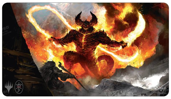 The Lord of the Rings: Tales of Middle-earth The Balrog Standard Gaming Playmat for Magic: The Gathering