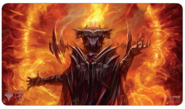 The Lord of the Rings Tales of Middle-earth Playmat 3 - Featuring Sauron for MTG