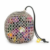 Chainmail Dice Bag Silver
