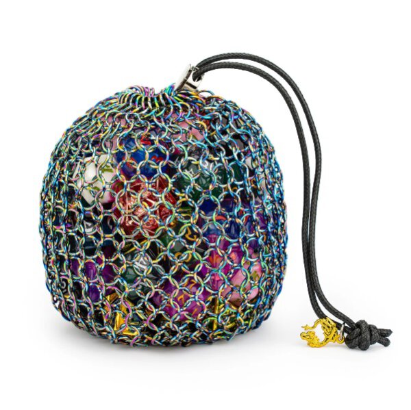 Chainmail Dice Bag Chromatic (Rainbow)