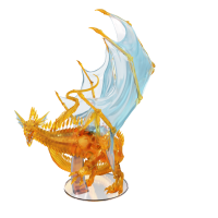 D&amp;D Icons of the Realms: Adult Topaz Dragon
