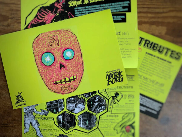 Mörk Borg RPG/Vast Grimm RPG Lord of Acid