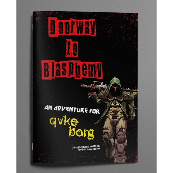 M&ouml;rk Borg RPG Qvke Borg Doorway To Blasphemy