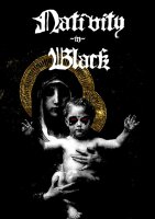 M&ouml;rk Borg RPG Astrolich Presents Nativity in Black