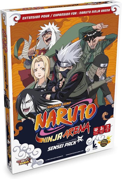Naruto Ninja Arena Sensei Pack