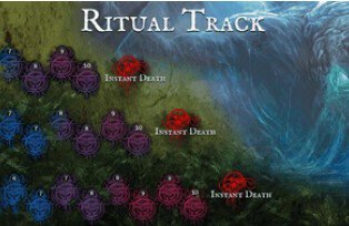 Cthulhu Wars 3mm Doom & Ritual Tracks (Deutsche Version)