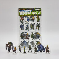 Flat Plastic Miniatures The Grove Horde 31Pc