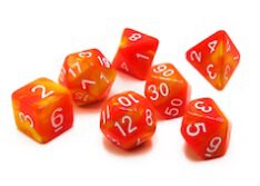 DCC Elemental Dice (Fire)