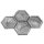 BattleTech Miniatures Hex Bases (4)