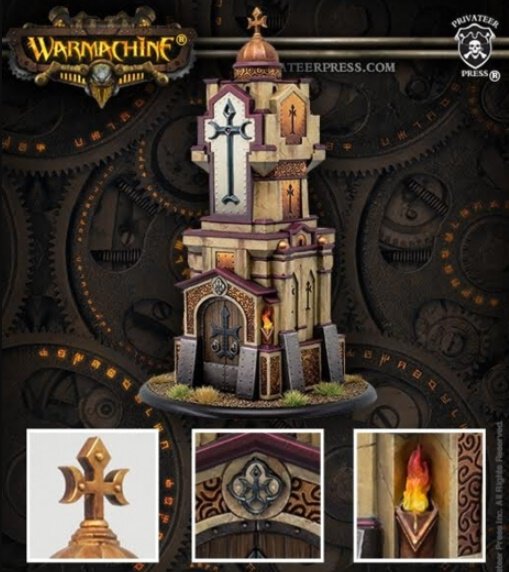 Warmachine Menoth Shrine of the Lawgiver