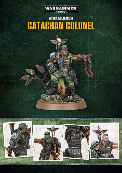 Astra Militarum Catachan Colonel Store Anniversary Limited Miniature (2020)